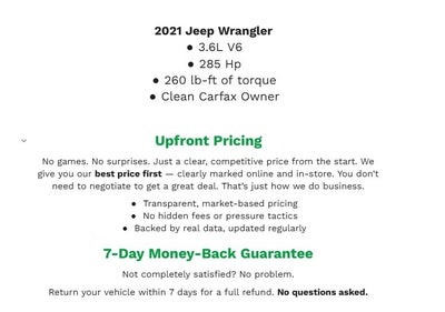 2021 Jeep Wrangler Unlimited Sport 4x4