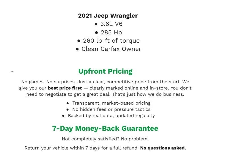 2021 Jeep Wrangler Unlimited Sport 4x4
