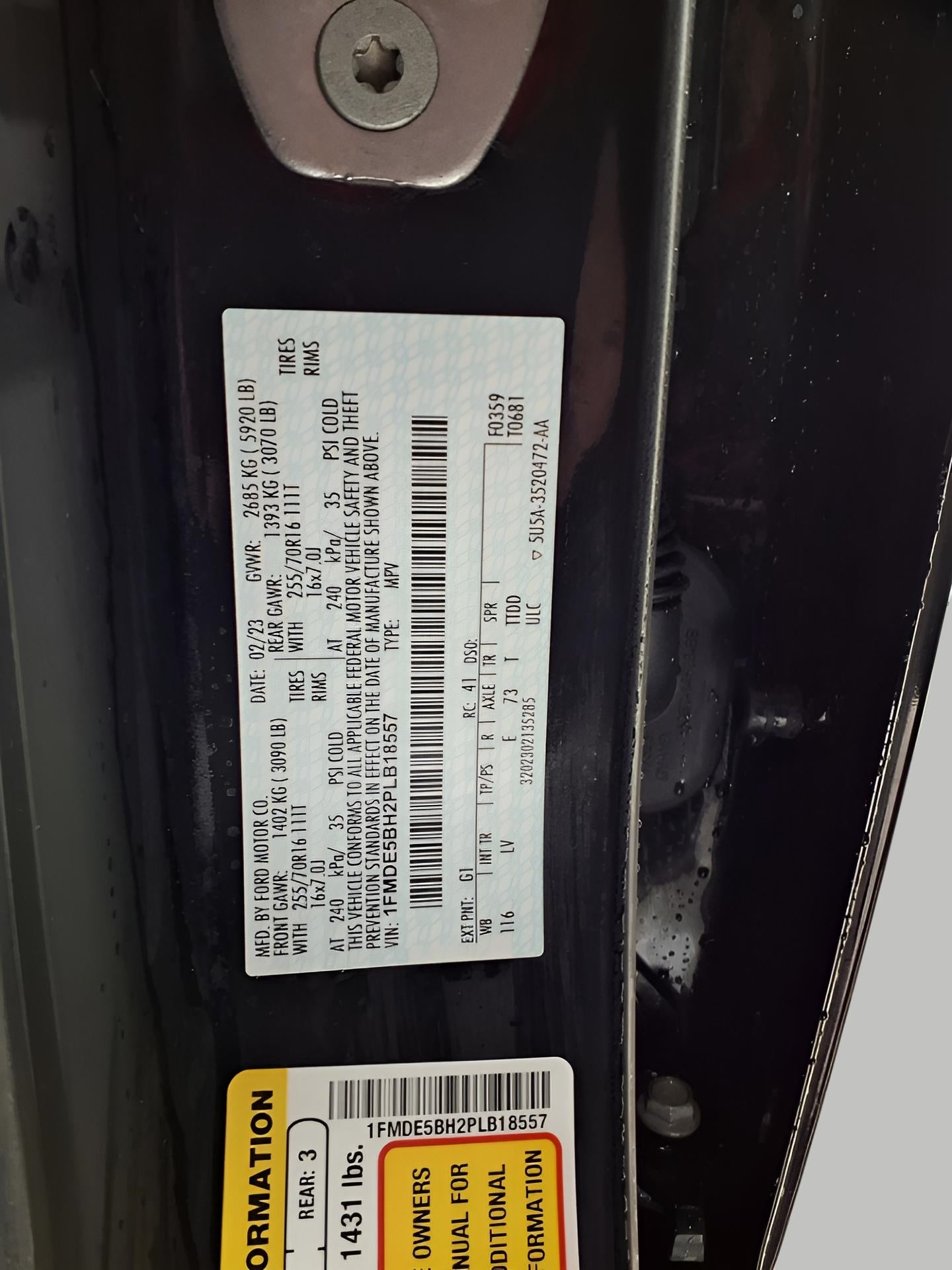 2023 Ford Bronco Base 4 Door 4x4