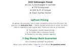 2022 Volkswagen Passat 2.0T Limited Edition Auto