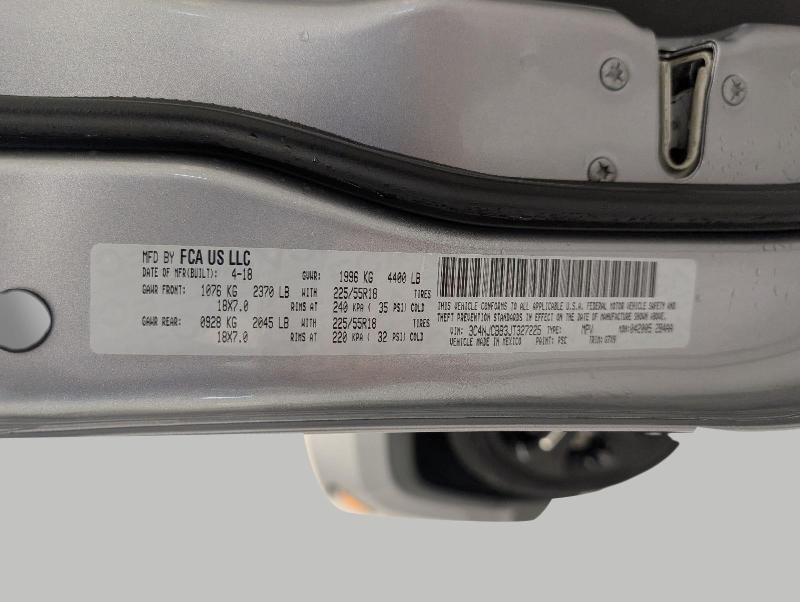 2018 Jeep Compass Altitude FWD