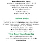 2020 Volkswagen Tiguan SPORT UTILITY