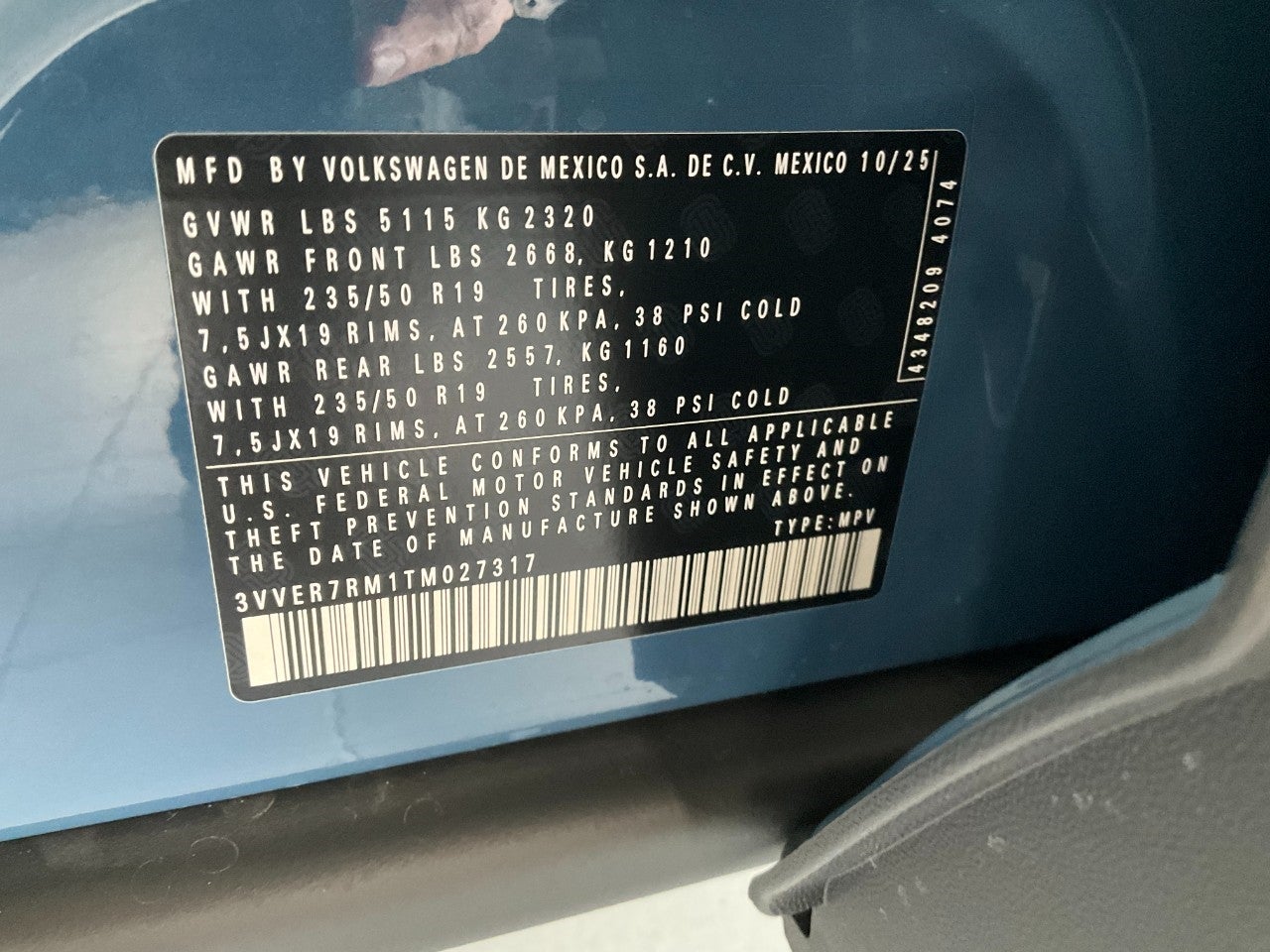 2026 Volkswagen Tiguan 2.0T SE 4MOTION