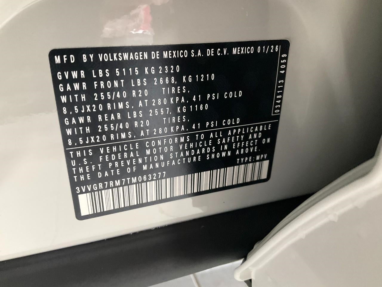 2026 Volkswagen Tiguan SE R-Line Black 4MOTION