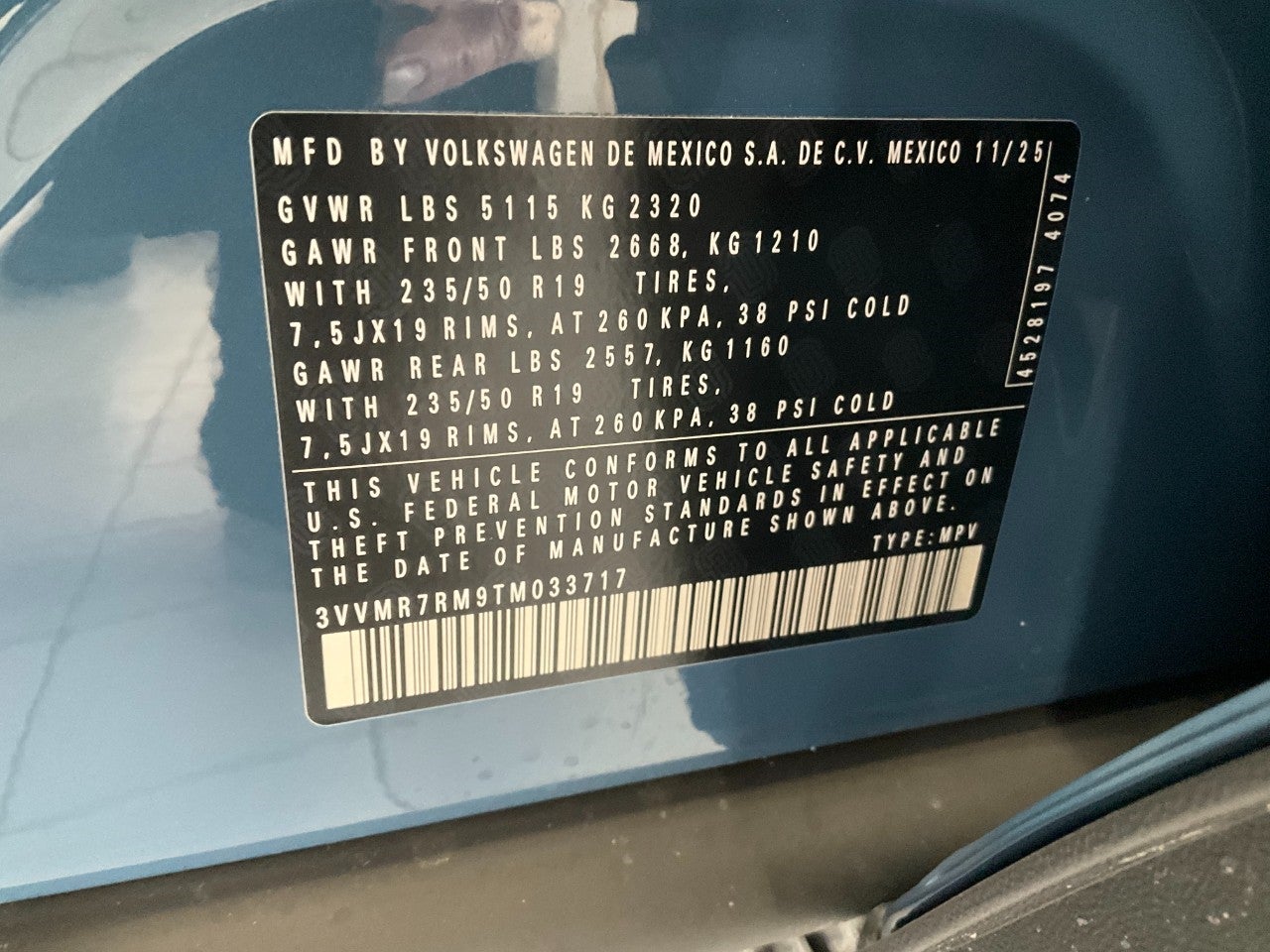 2026 Volkswagen Tiguan 2.0T SE 4MOTION