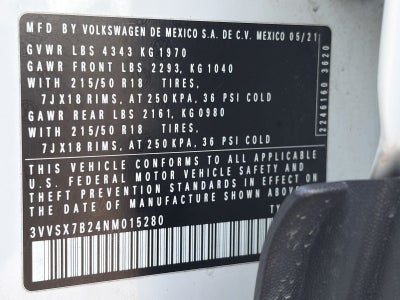 2022 Volkswagen Taos SE FWD