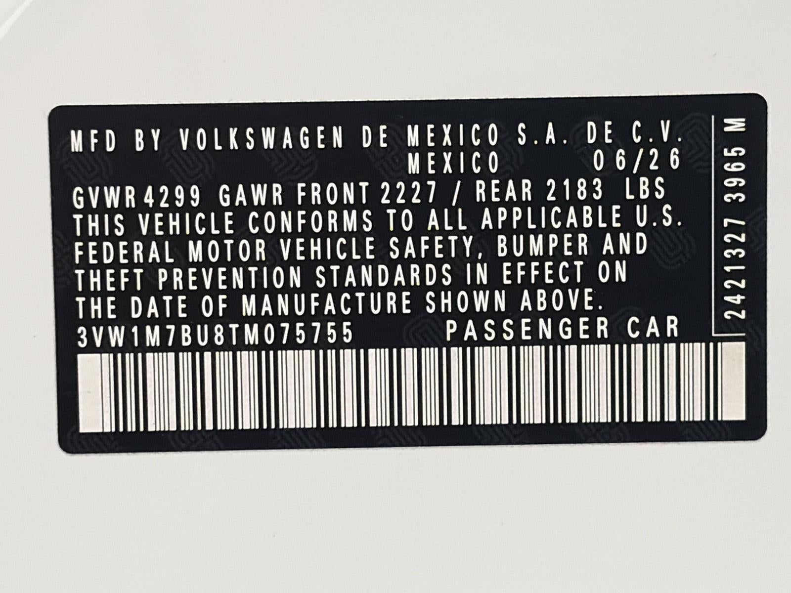 2026 Volkswagen Jetta GLI Autobahn Manual
