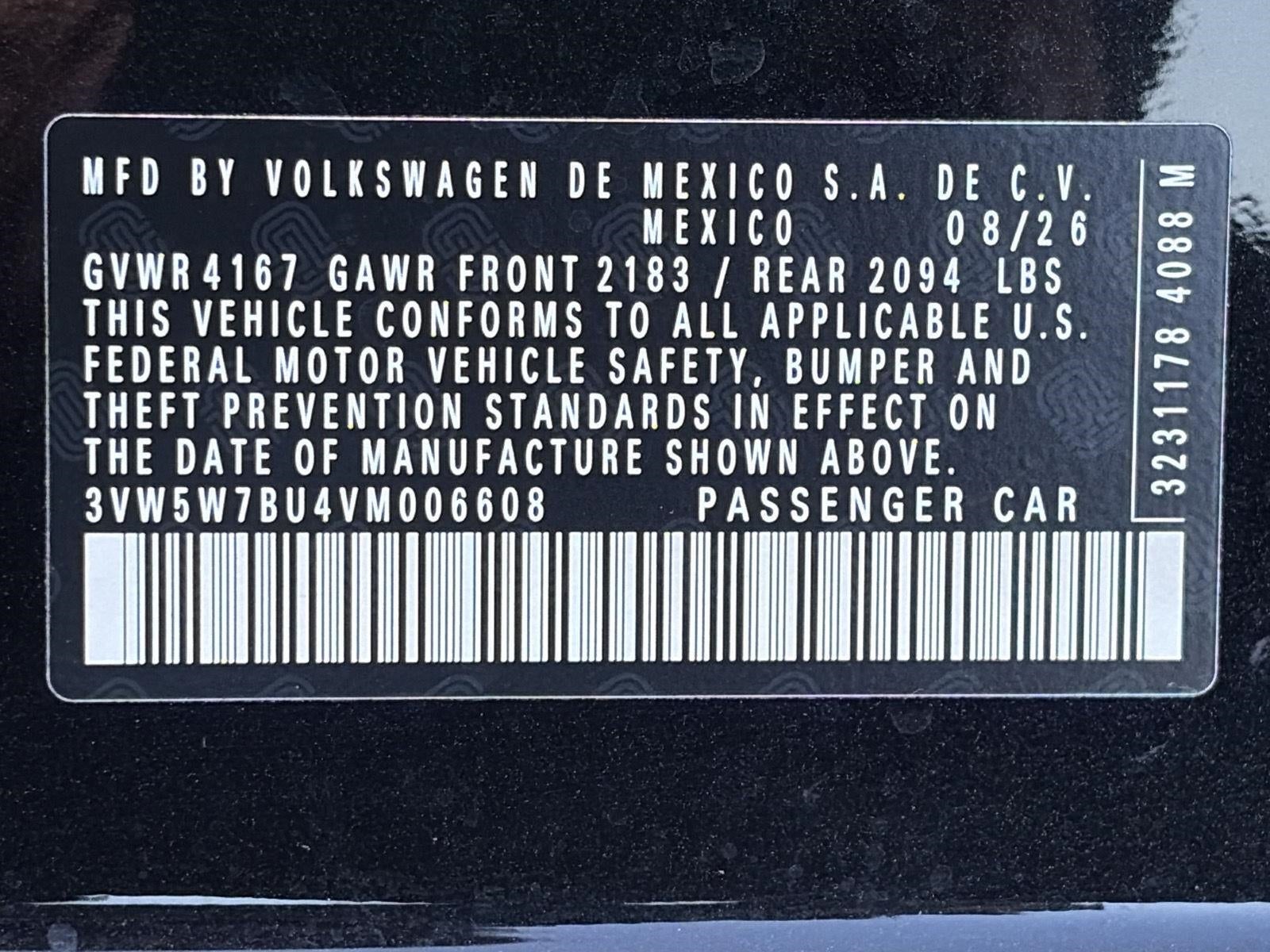 2027 Volkswagen Jetta S Sedan