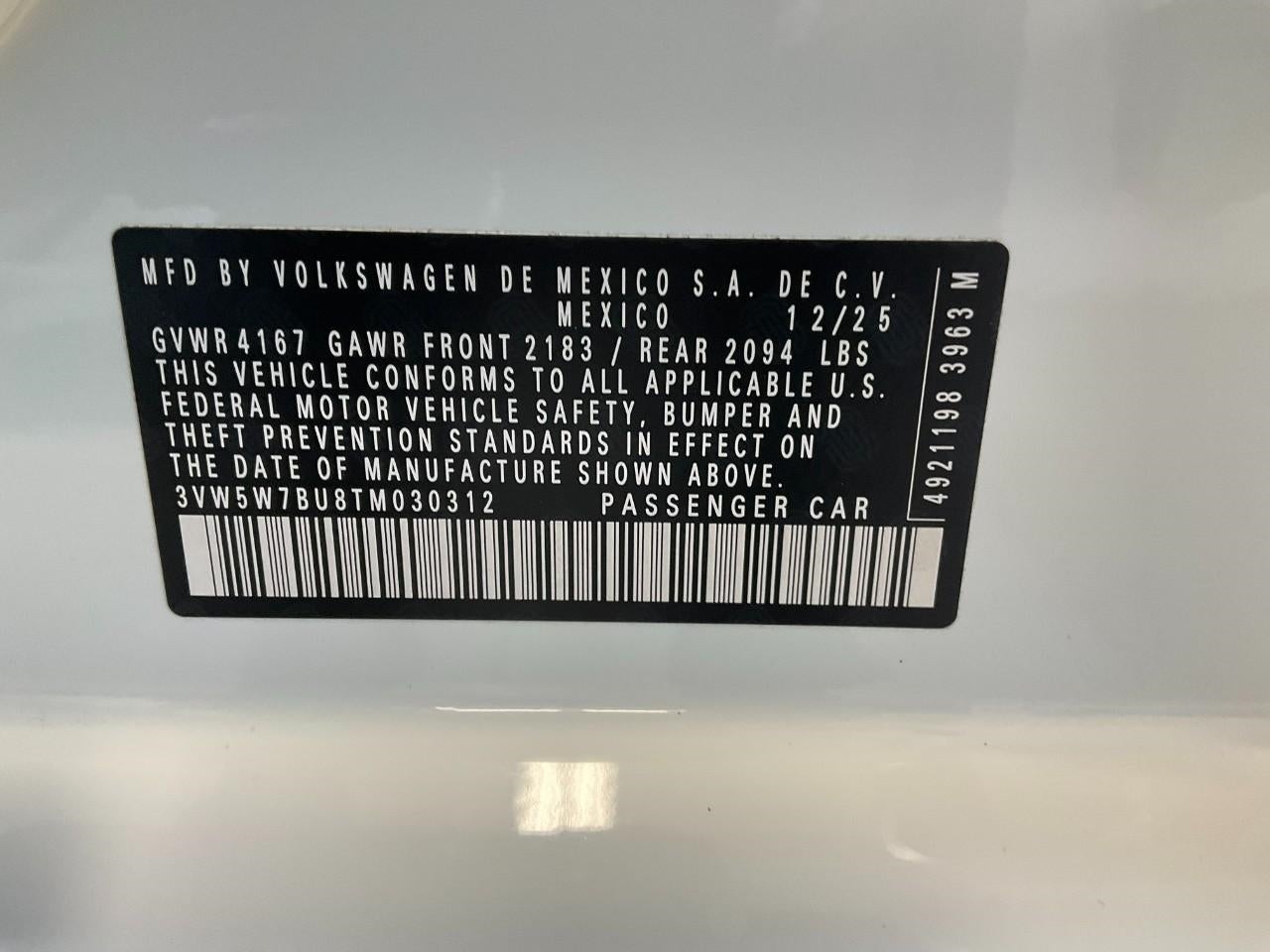 2026 Volkswagen Jetta S Auto