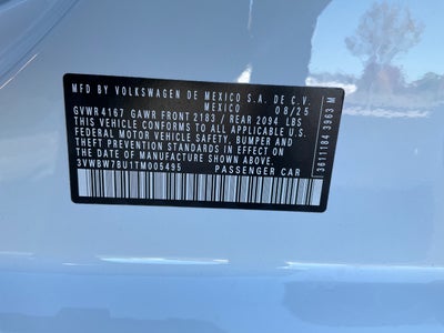 2026 Volkswagen Jetta Sport Auto