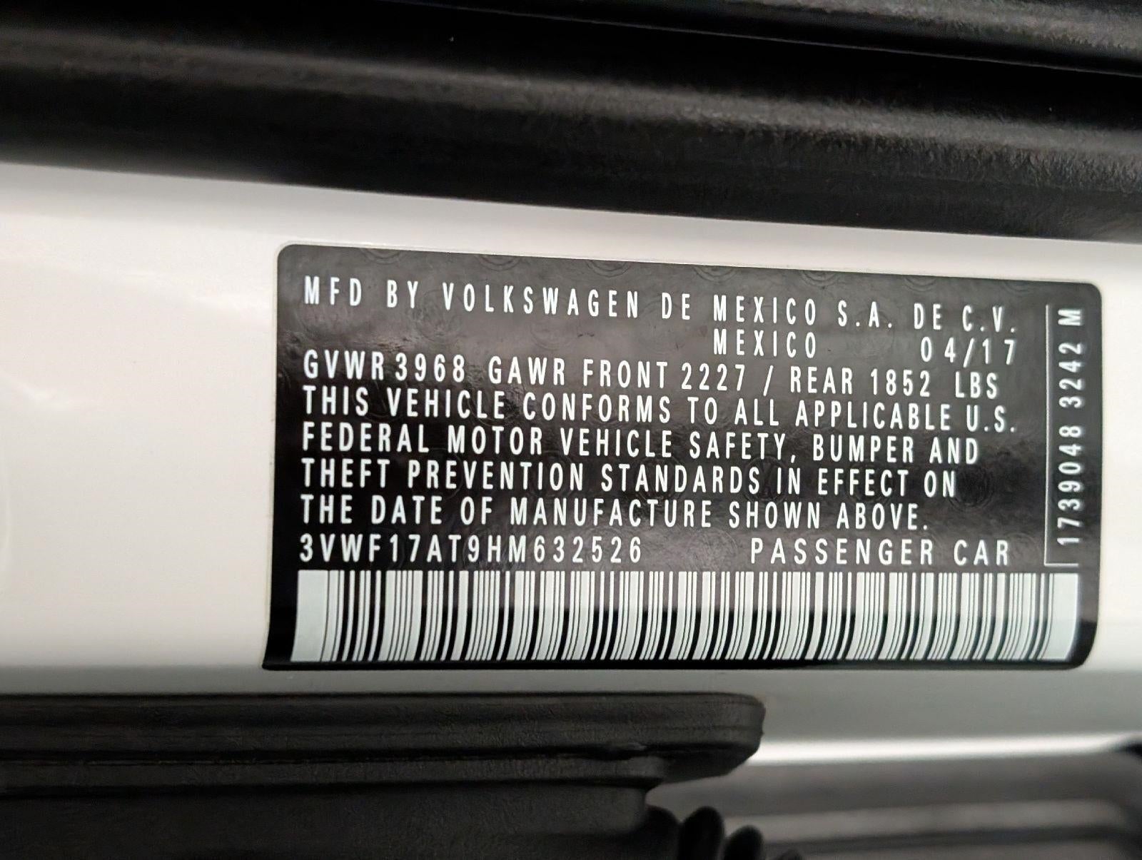 2017 Volkswagen Beetle 1.8T Classic Auto
