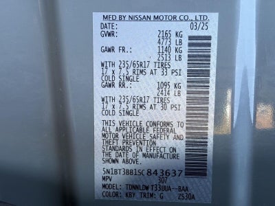 2025 Nissan Rogue AWD Rock Creek