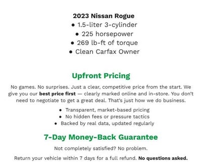 2023 Nissan Rogue AWD SV