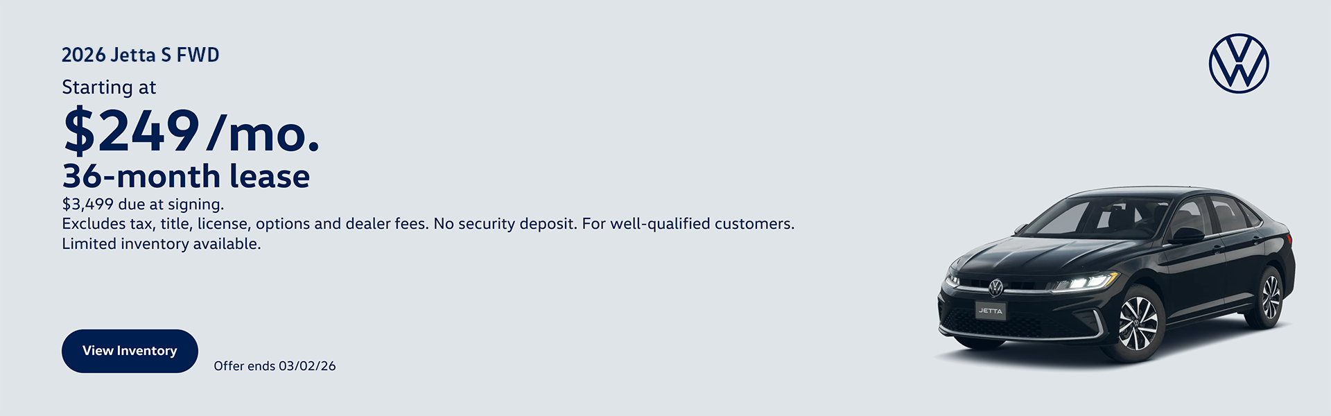 Jetta Inventory