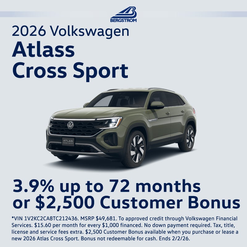 2026 Volkswagen Atlas Cross Sport