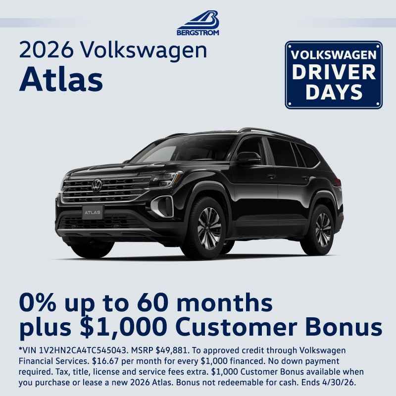 2026 Volkswagen Atlas